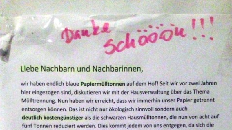 Wunderbare Nachbarschaft