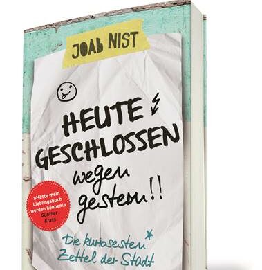 NOTES OF BERLIN Buch Joab Nist Goldmann
