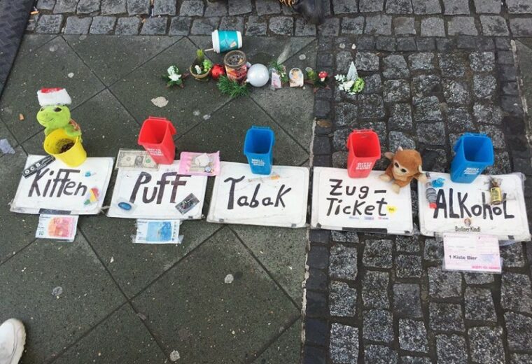 Obdachlose in Berlin