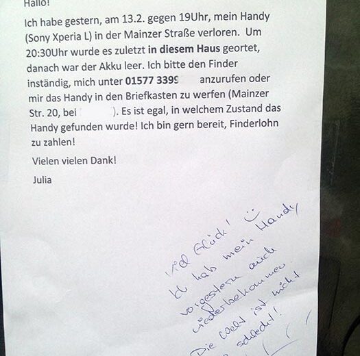 Die Welt ist nicht so schlecht