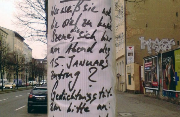 Berliner Zettel Notes of Berlin
