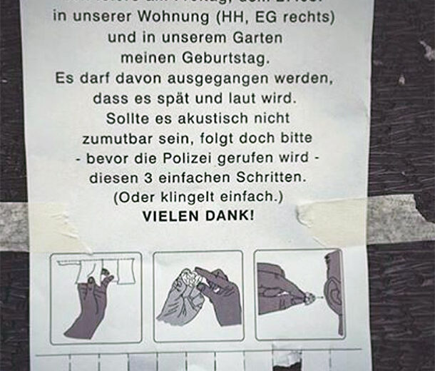 Privatparties Berlin Nachbarn