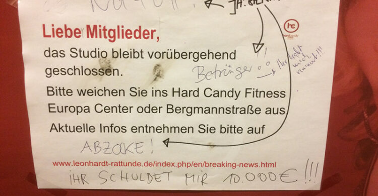 hard candy fitness berlin