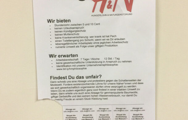 Ausbeutung Modewelt Jobs