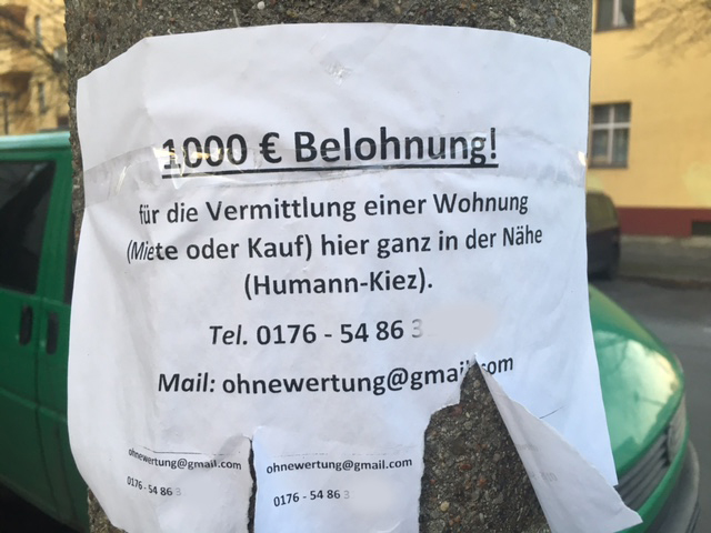 Wohnungssuche berlin Provision