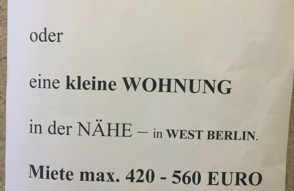 Wohnungssuche Berlin