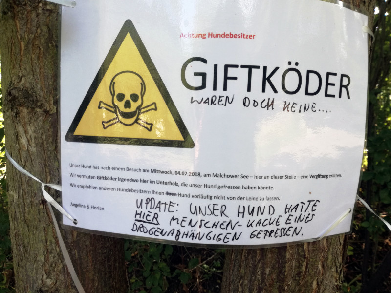 Hunde Giftköder Berlin