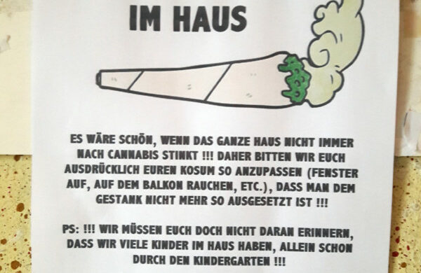 Cannabis Geruch Wohnung Haus