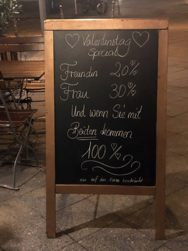 Valentinstag Angebot Berlin