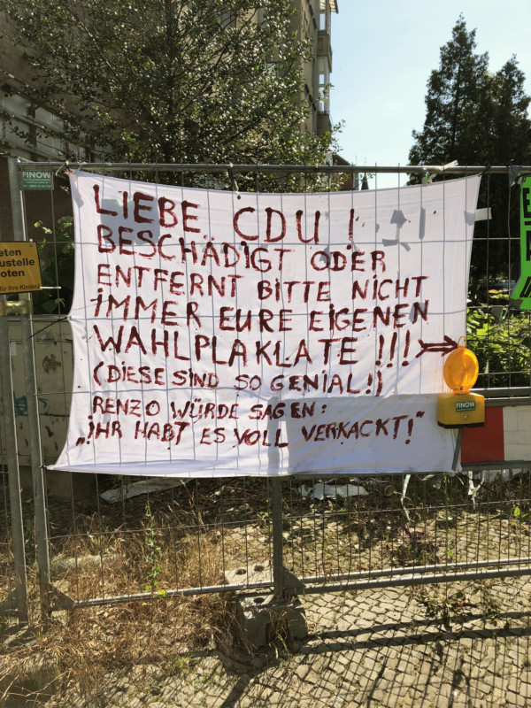 CDU Wahlplakat Berlin