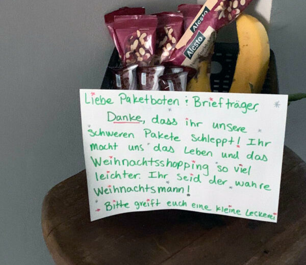 danke paketboten