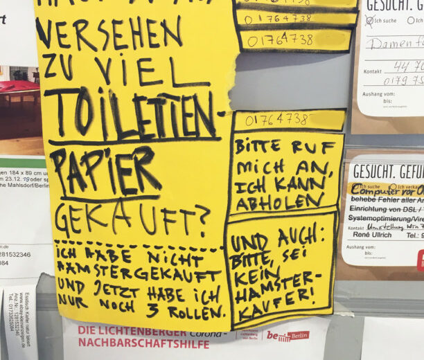 corona hamsterkauf klopapier