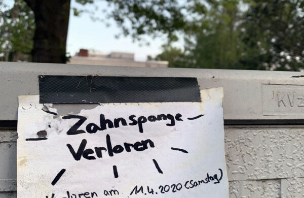 Zahnspange verloren