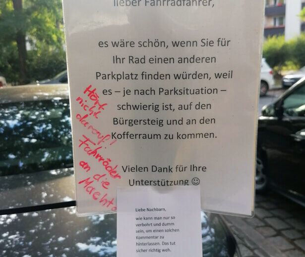 Stellplatz Fahrrad Berlin