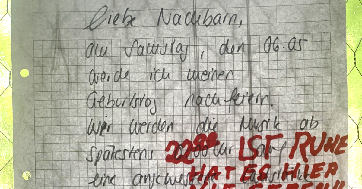 Welche Nachtruhe? - In diesem Haus in Berlin darf gefeiert werden: